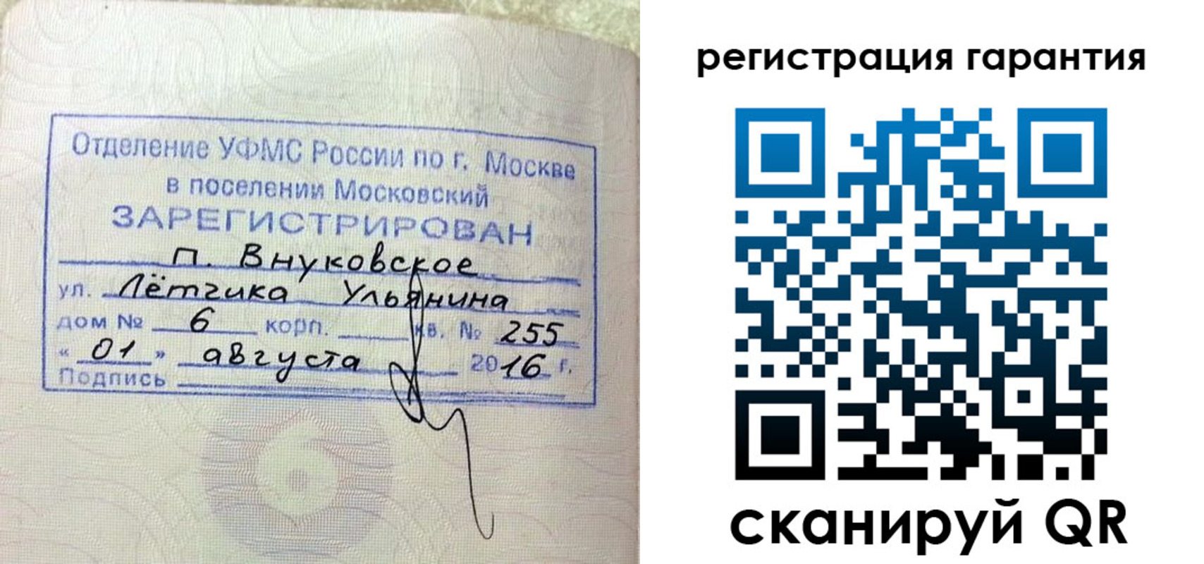 прописка штамп в Амурске